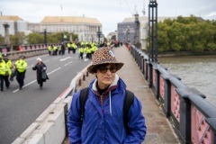 Blocking of Lambeth Bridge by Extinction Rebellion, London